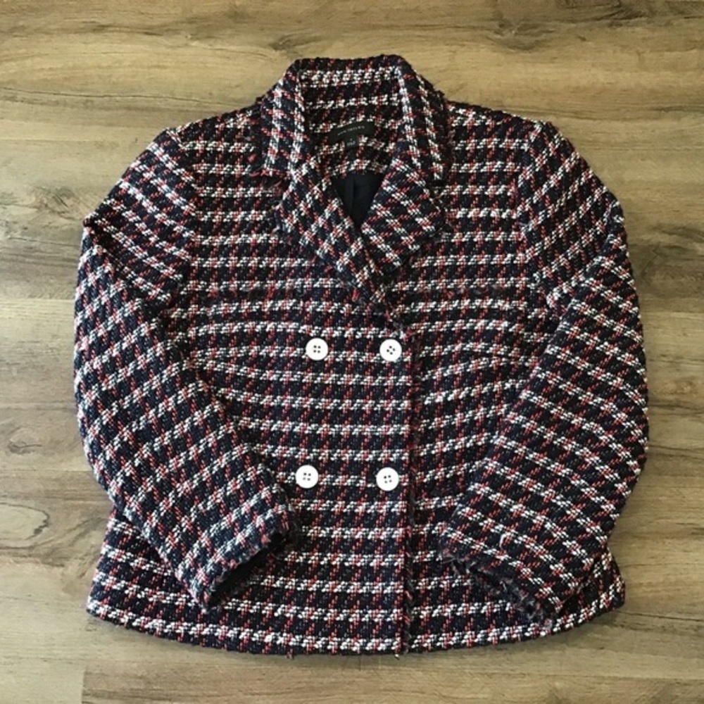 Ann Taylor Tweed Jacket Size 4